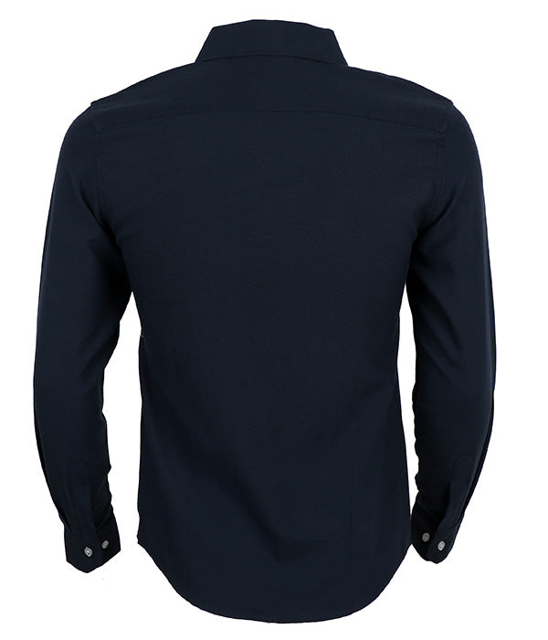 Eden Park 10 Logo Shirt | Navy Blue White Pink