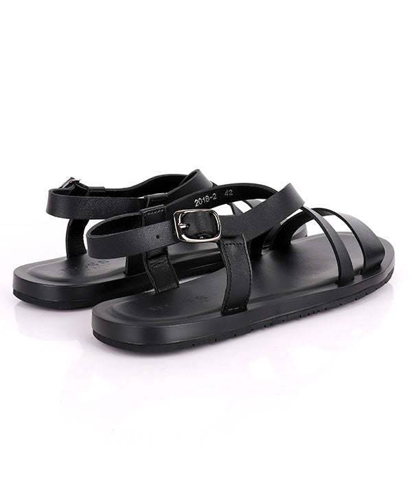 Hugo Boss Buckled Sandals|Black