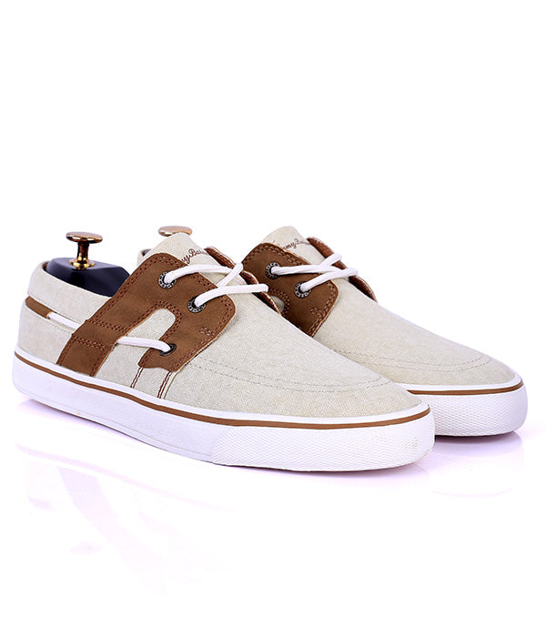 Tommy Bahama Stripes Asunder Breaker Boat Shoes | Cream