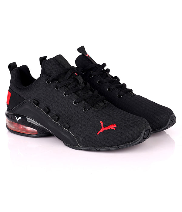 Puma Axelion block mens running shoes Black Red – Ajebomarket