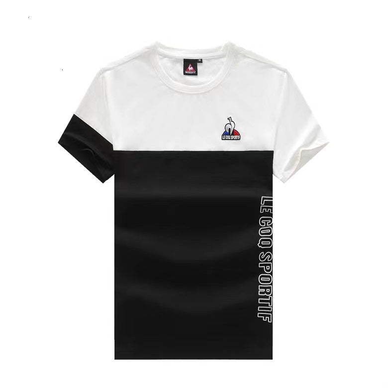 Lecoq Sportif Men's Crew Neck T-shirt-Multicolor