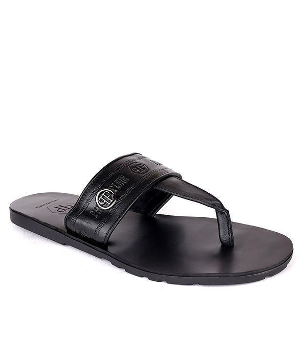 P. Plein Thong Slippers | Black