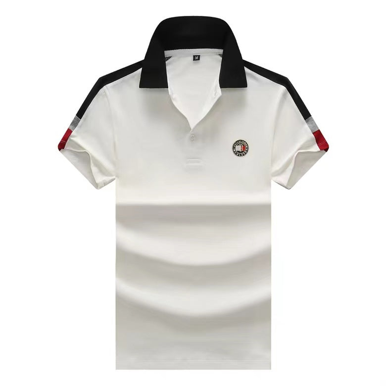Tommy Hilfiger Stretch Cotton Men's White Polo