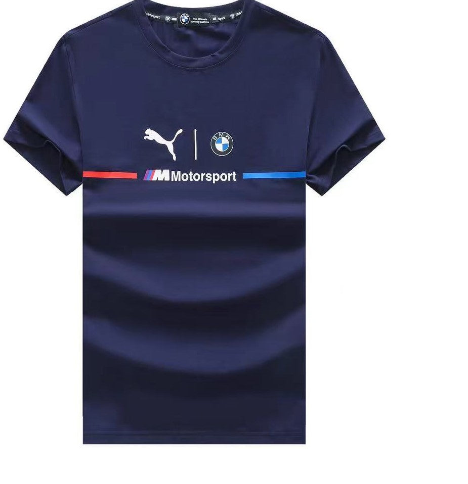 Motosport Men's Navy Tee