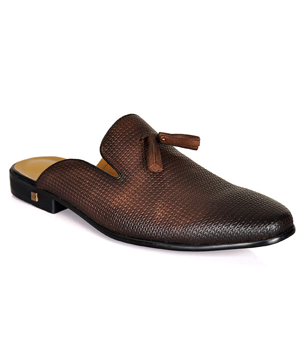 Berluti Tassel Coffee Mules