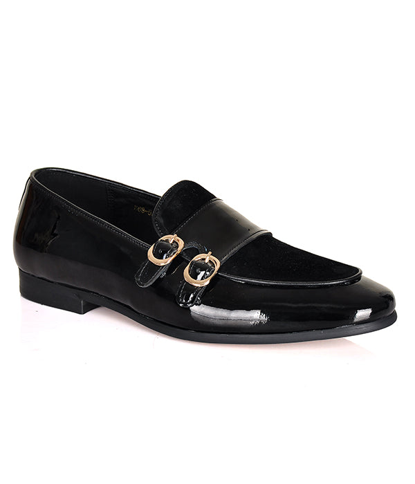 Aldo Patent Black Leather Shoes