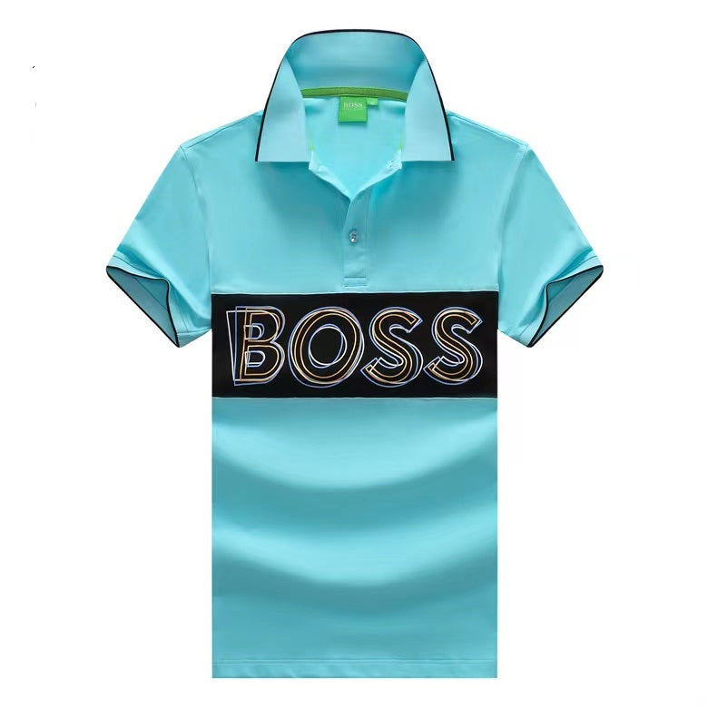 Men's Cotton Regular Fit PoloShirt|Turquoise