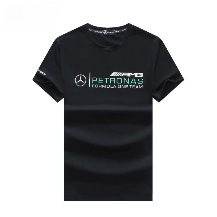 AMG Petronas black men's tees