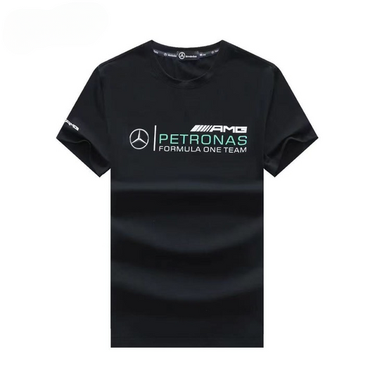 AMG Petronas black men's tees