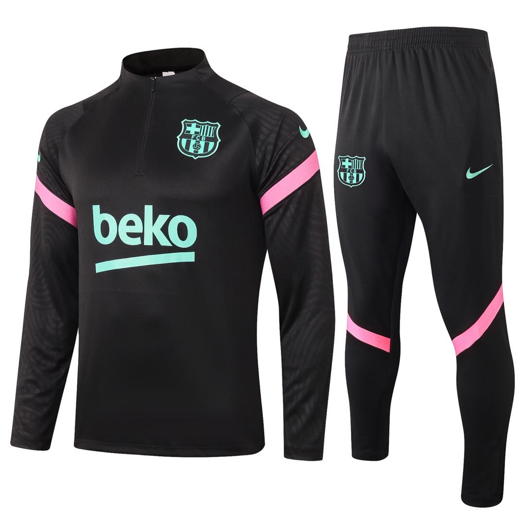 Barcelona Logo Presentation Tracksuit |Black