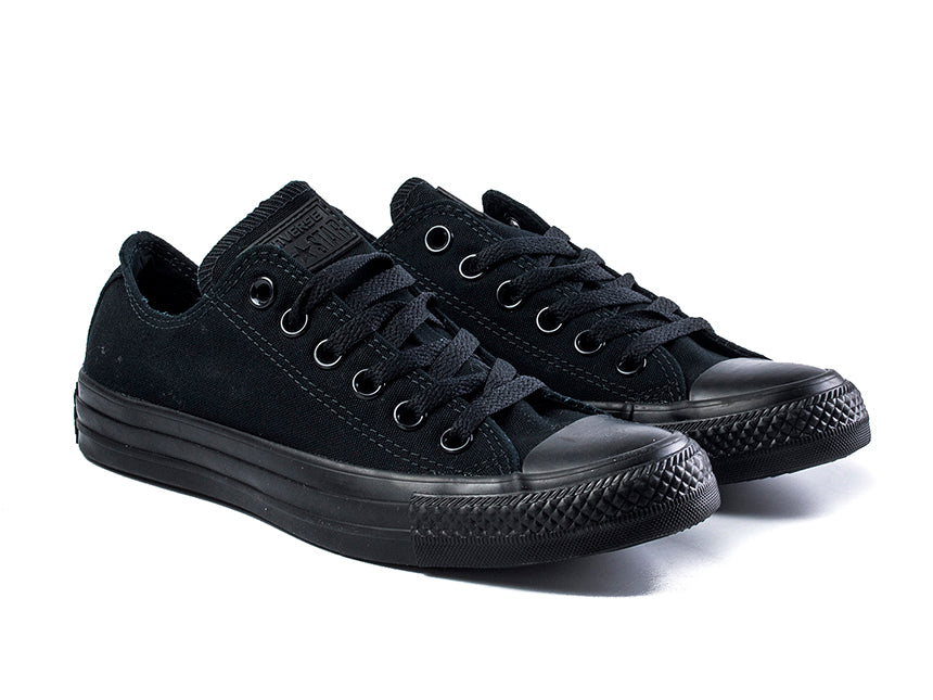 Converse Chuck Taylor All Star Mono Black Low Top Ajebomarket