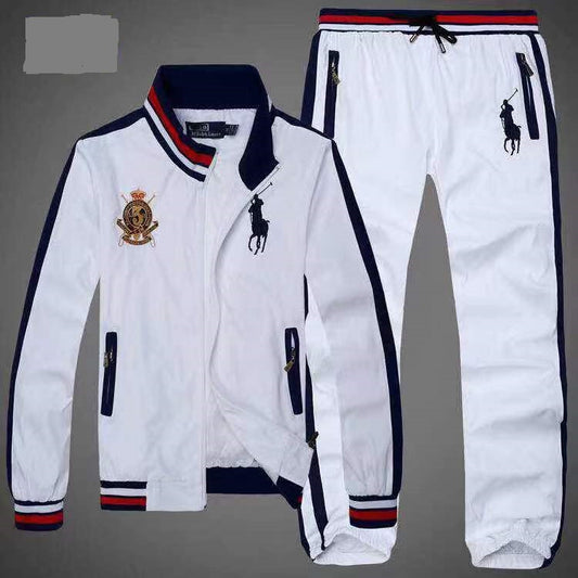 PRL Soft Shell Wind Shield White Tracksuit