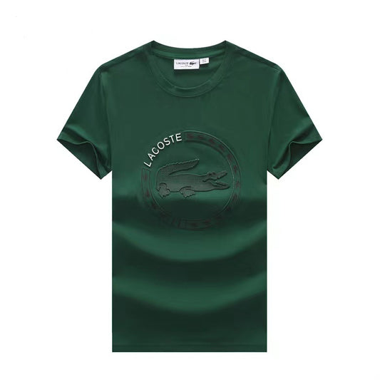 Croc. Print Men's Regular T-shirt-Green