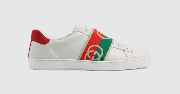 GG Multicolor Band sneakers | White