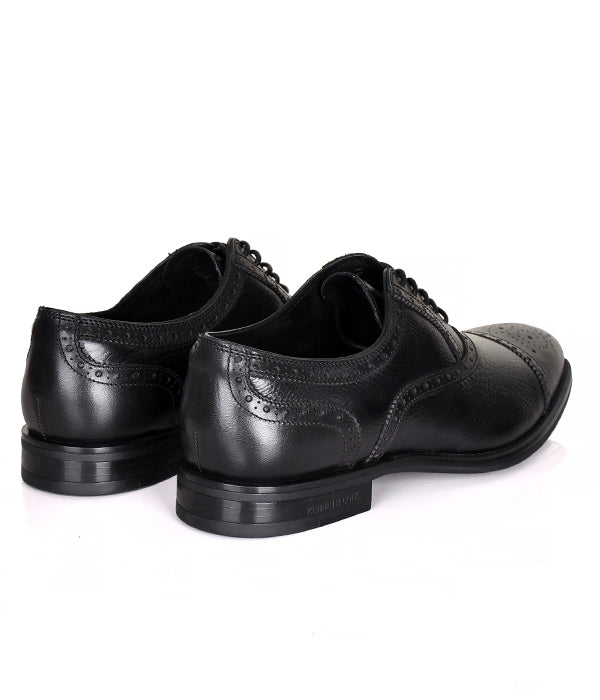 Kenneth Cole Brogues Oxford Lace-up Shoe-Black