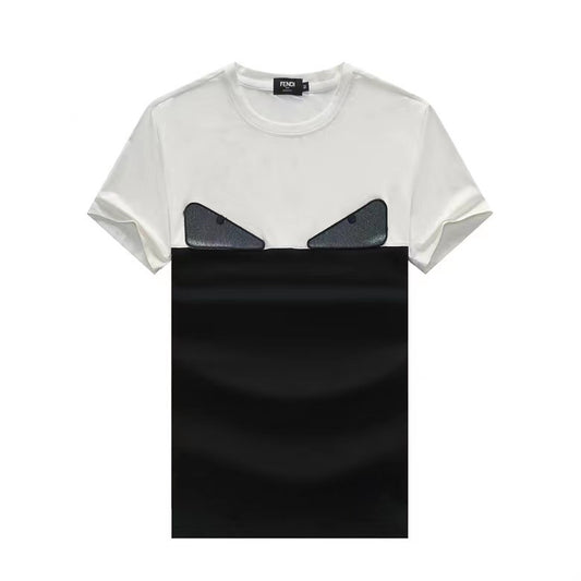 Fendi Monster Eye Men's Cotton Tee shirt-Multicolor