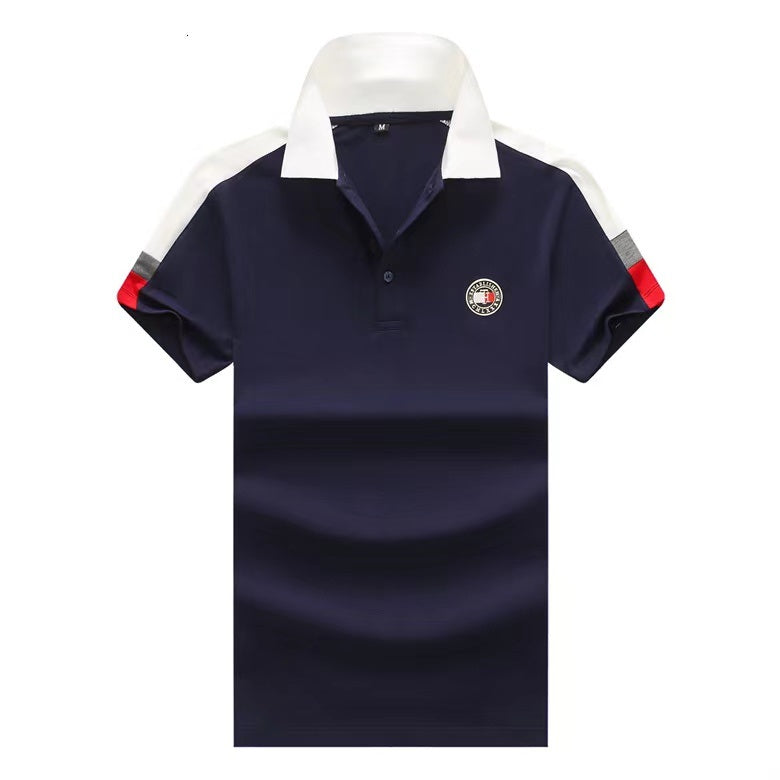 Tommy Hilfiger Men's Design Polo Shirt-Blue