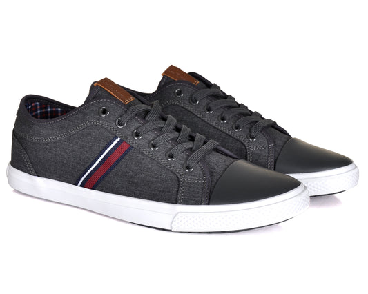 Ben Sherman Brayson OX Men's Charcoal Textile