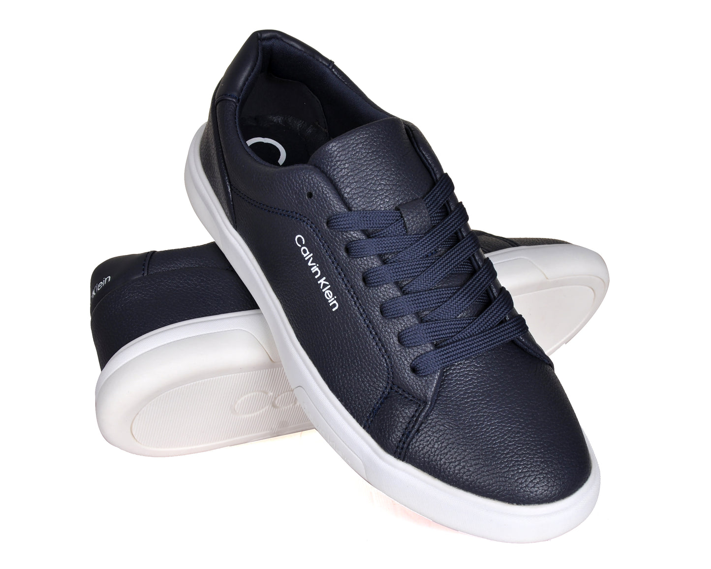 Calvin Klein Jeans Leather Low Top Sneakers