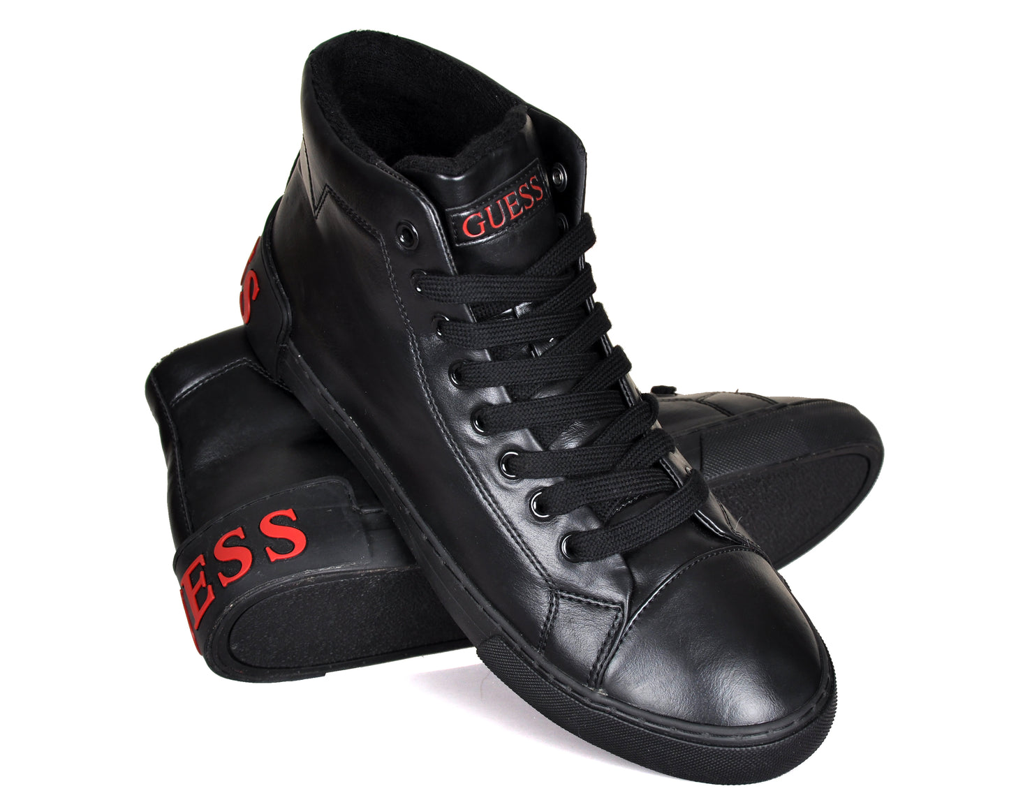 Guess high-top sneakers in black