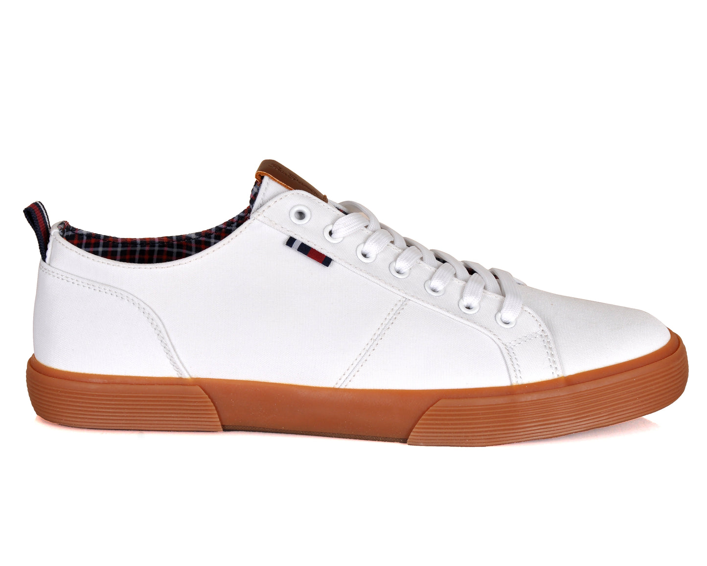 Ben Sherman Bristol New Prill Plaid Trim Sneakers