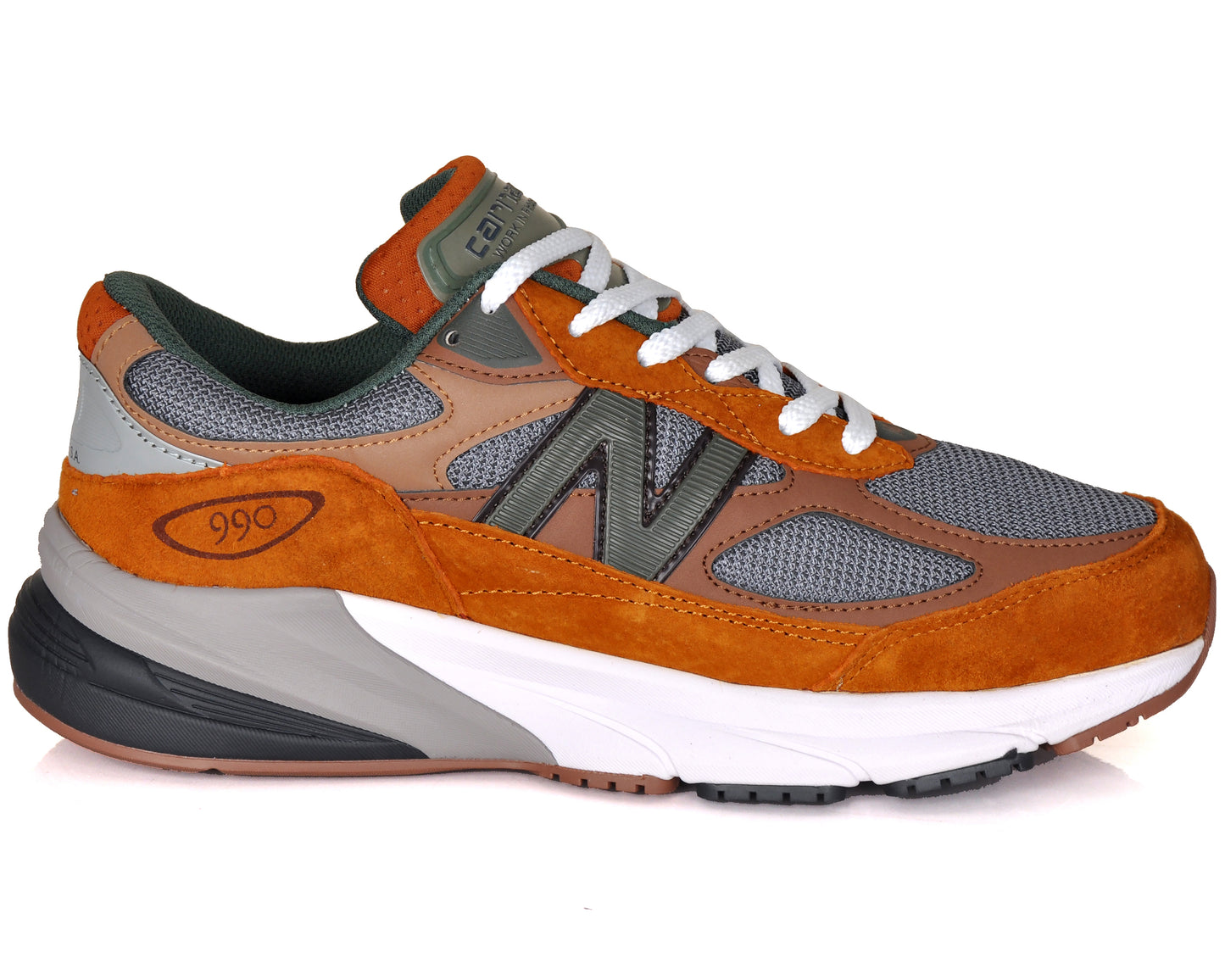 NB 990v6 Workwear Tan Wheat Silver SZ Men's U990TN6