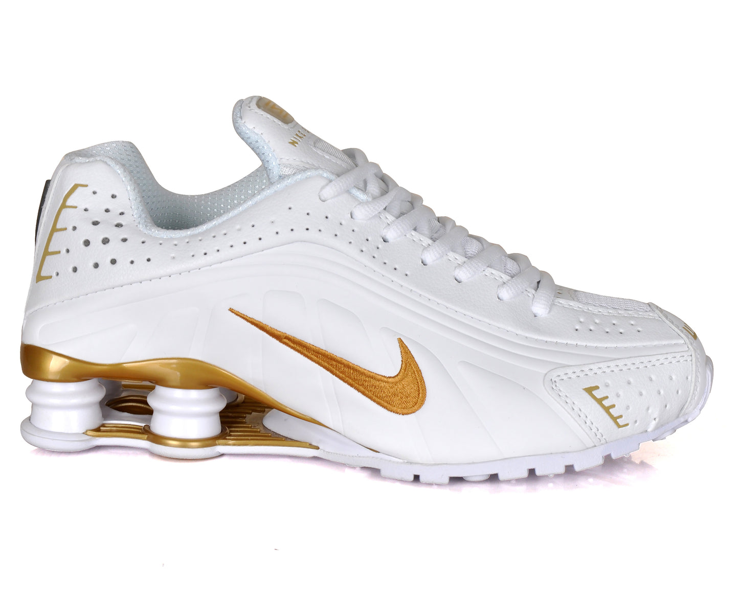 Nike Shox CL Premium White-Metallic Gold Men’s