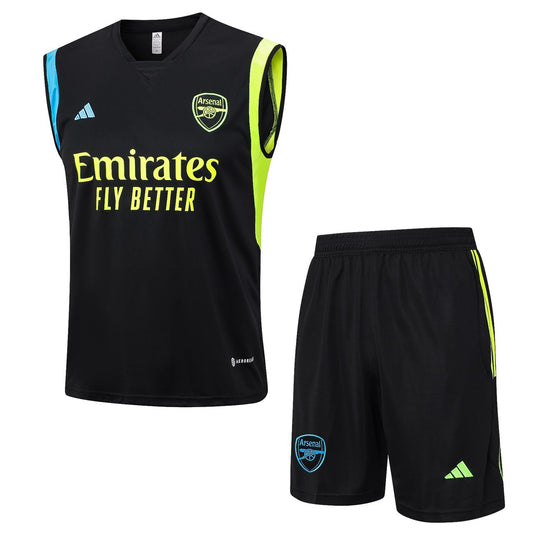 Arsenal 23/24 Sleeveless Training Kit-Black