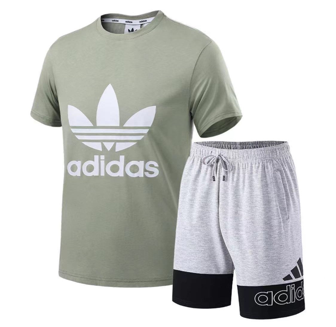 Adidas Training Men s Short set Olive Ajebomarket