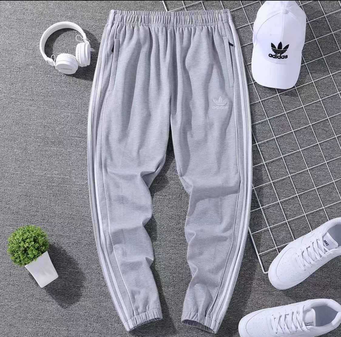 Adidas Men's Sport Joggers|Grey – Ajebomarket