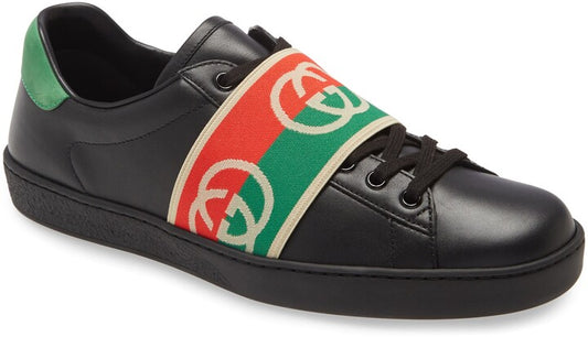 GG Multicolor Band sneakers | Black