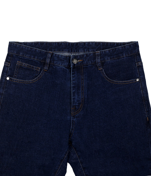 Loewe Slim Fit Stretch Cotton Men's Jeans|Navy Blue