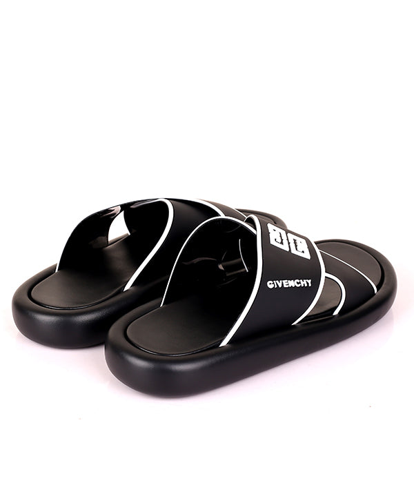 G Cross Cover Slides|Black