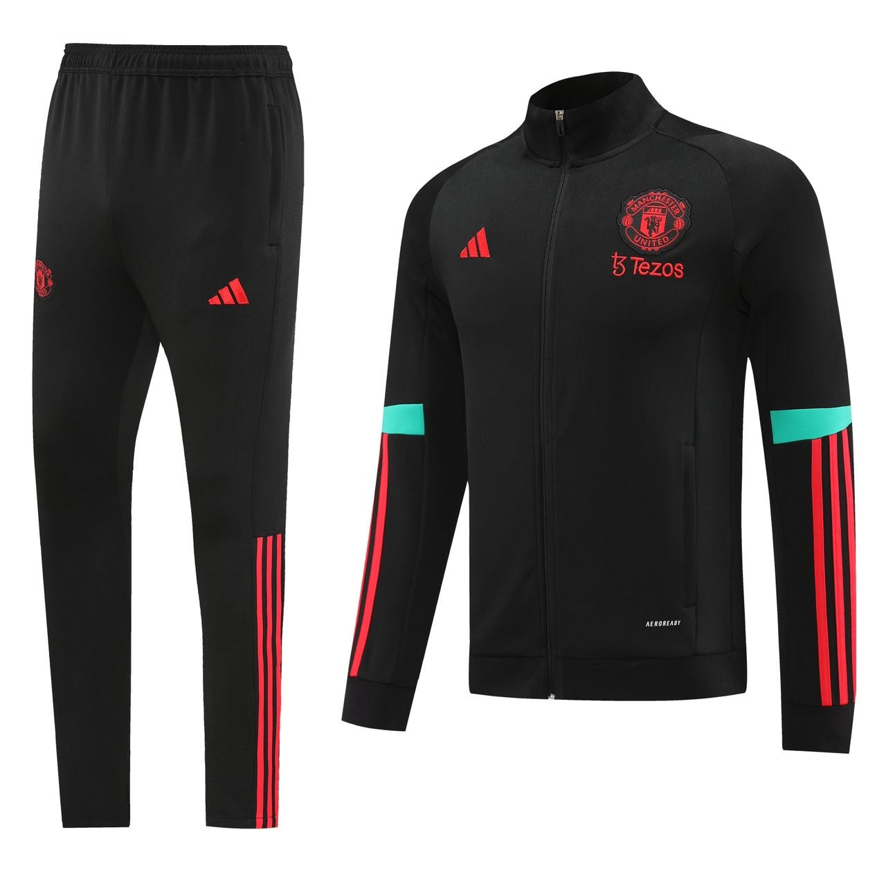 Manchester United Black Presentation Tracksuit 2023/24
