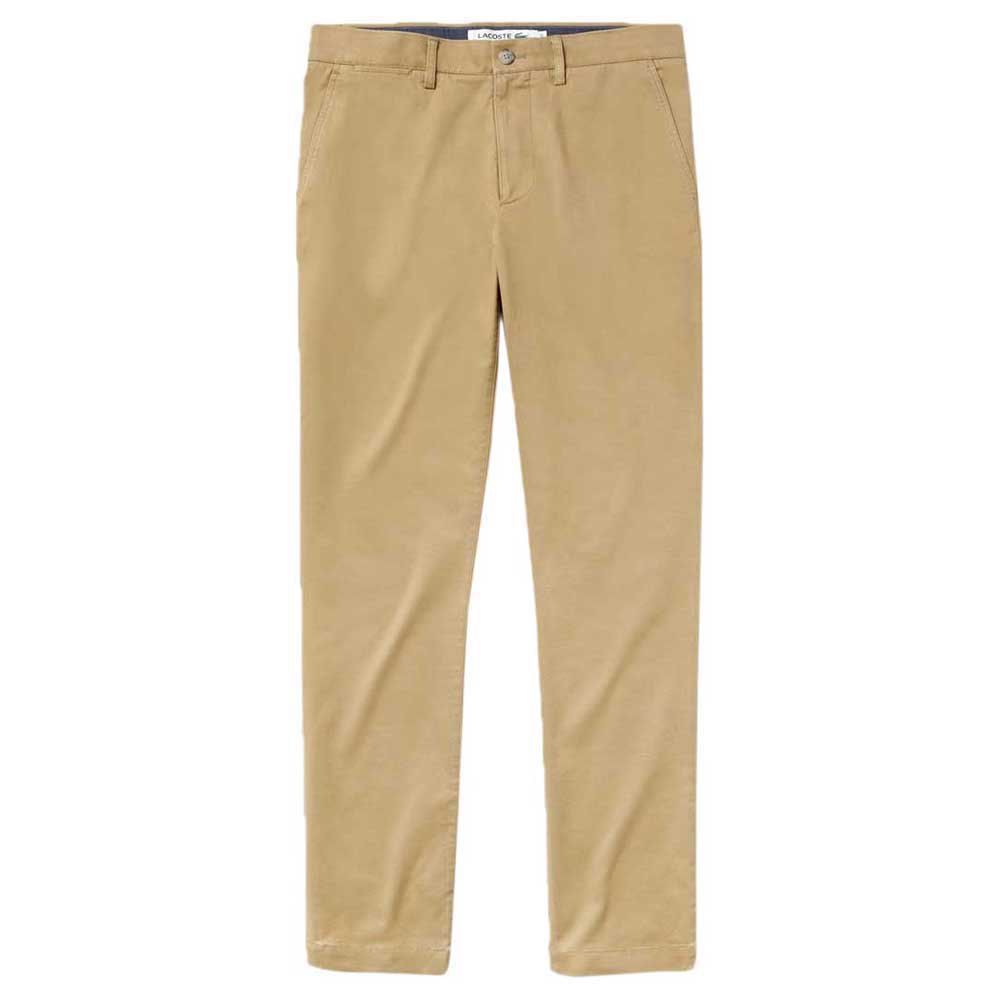 Lacoste regular fit pants in beige