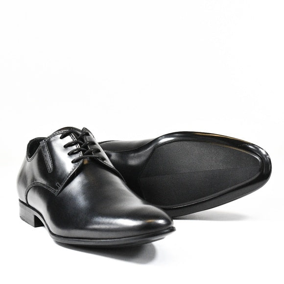Kenneth Cole Mix-er Black Leather Dress Shoe