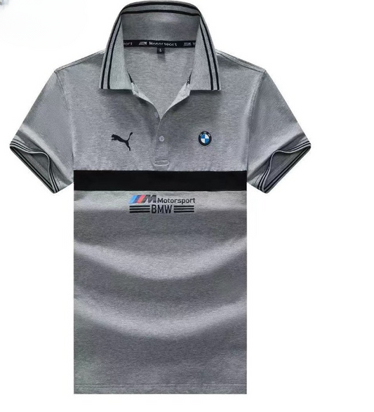 Motorsport grey polo shirt