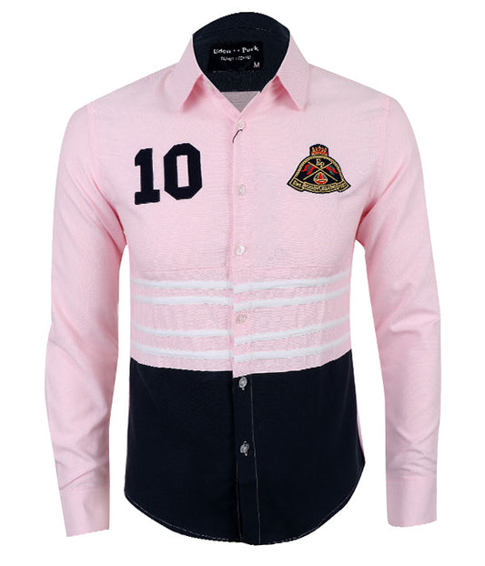 Eden Park 10 Logo Shirt |Pink