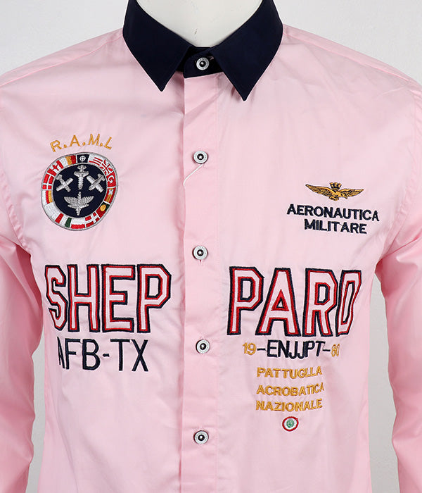 Aeronautica Militare Shepard Shirt | Pink