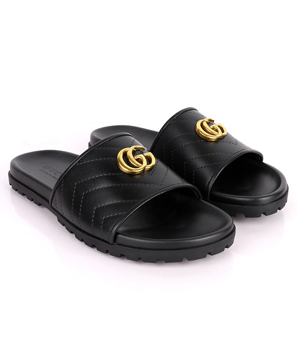 GG Logo Cover Slides|Black