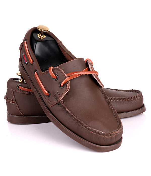 Sebago Dockside Shoe - All Brown