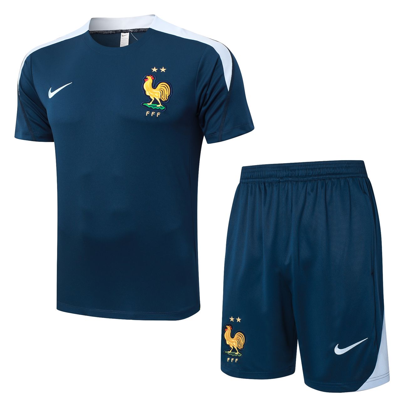 France Squad Navy Training Football Kit