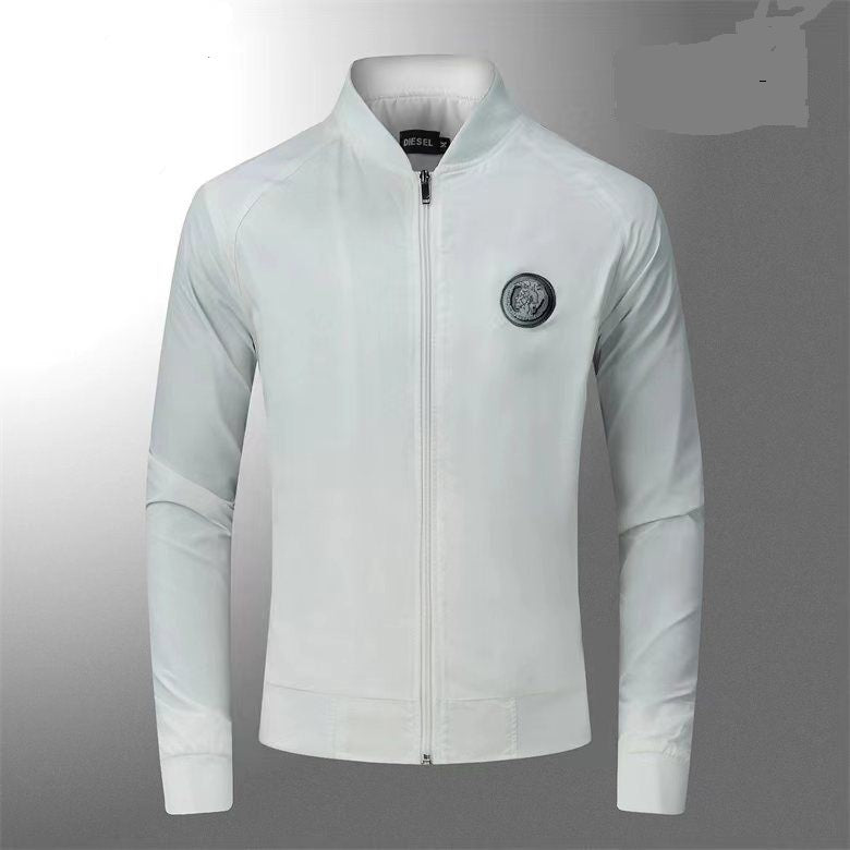 Crested Softshell Diesel White Track Jacket