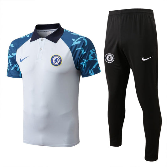 Chelsea Sky-Blue Training Technical Football Tracksuit 2022-23