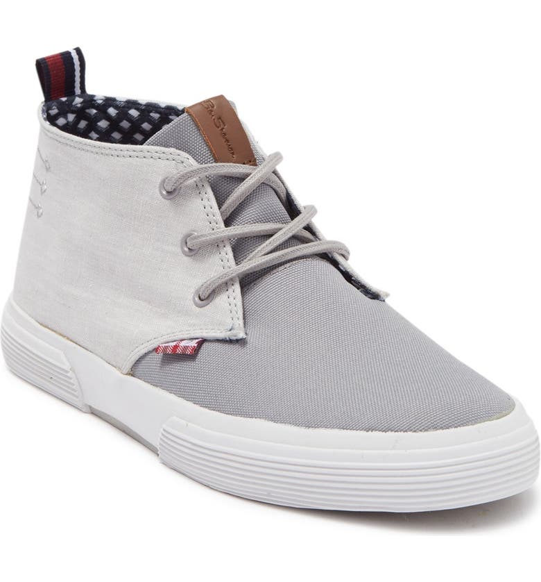 Ben Sherman Bristol lace up grey sneakers