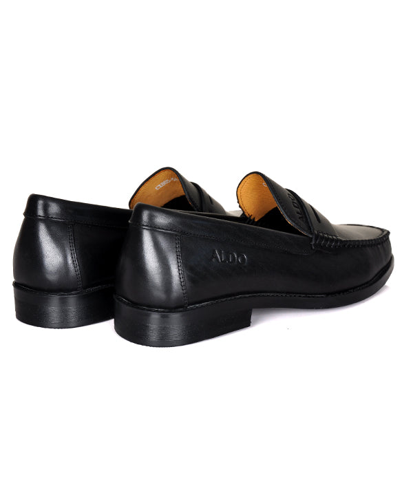 Black Aldo Penny Loafers