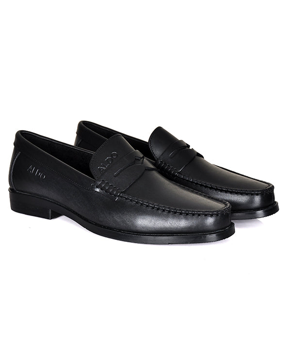 Black Aldo Penny Loafers