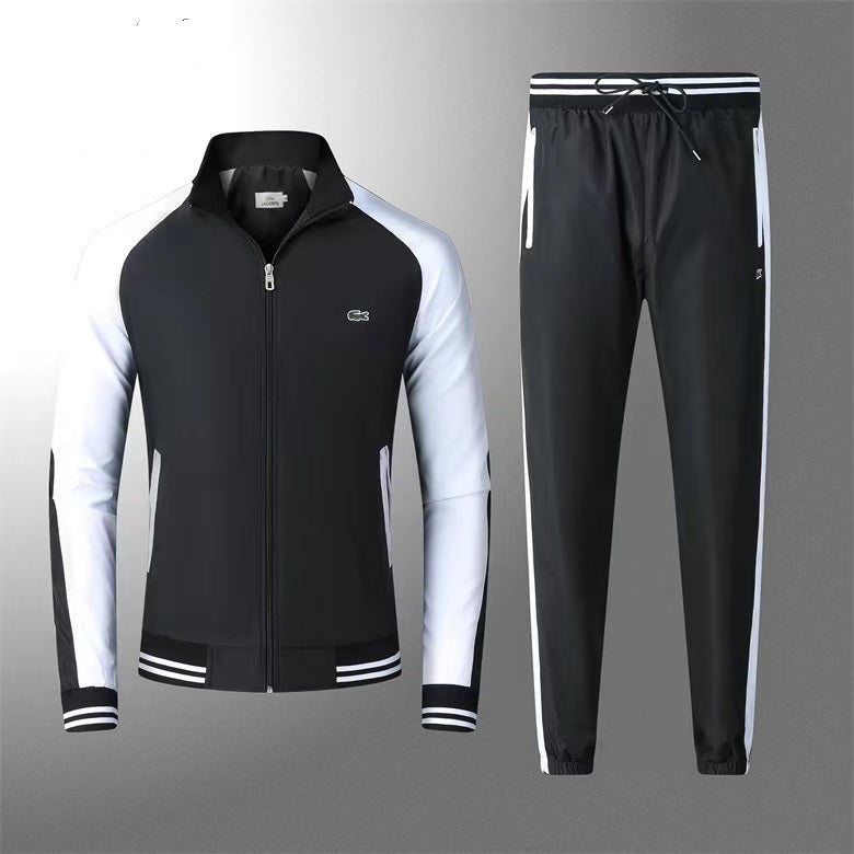 Light Shell Black Tracksuit Men's Wind Cover