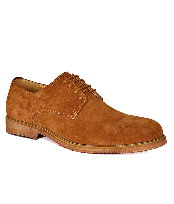 Brown Aldo Suede Derby Shoes