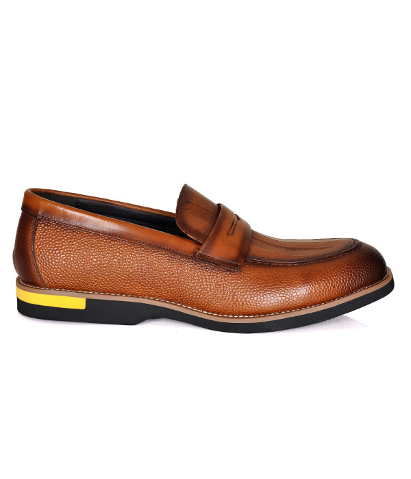 Brown Aldo Penny Loafers